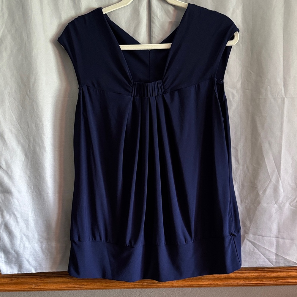 5th Culture navy blue sleeveless top